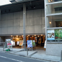 試写会合コンの会場で使用した「渋谷シアターTSUTAYA カフェプロローグ」の入口