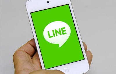 スマホでLINE