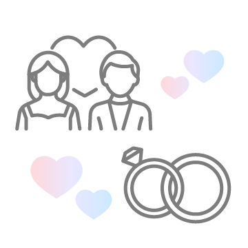 結婚イメージと指輪